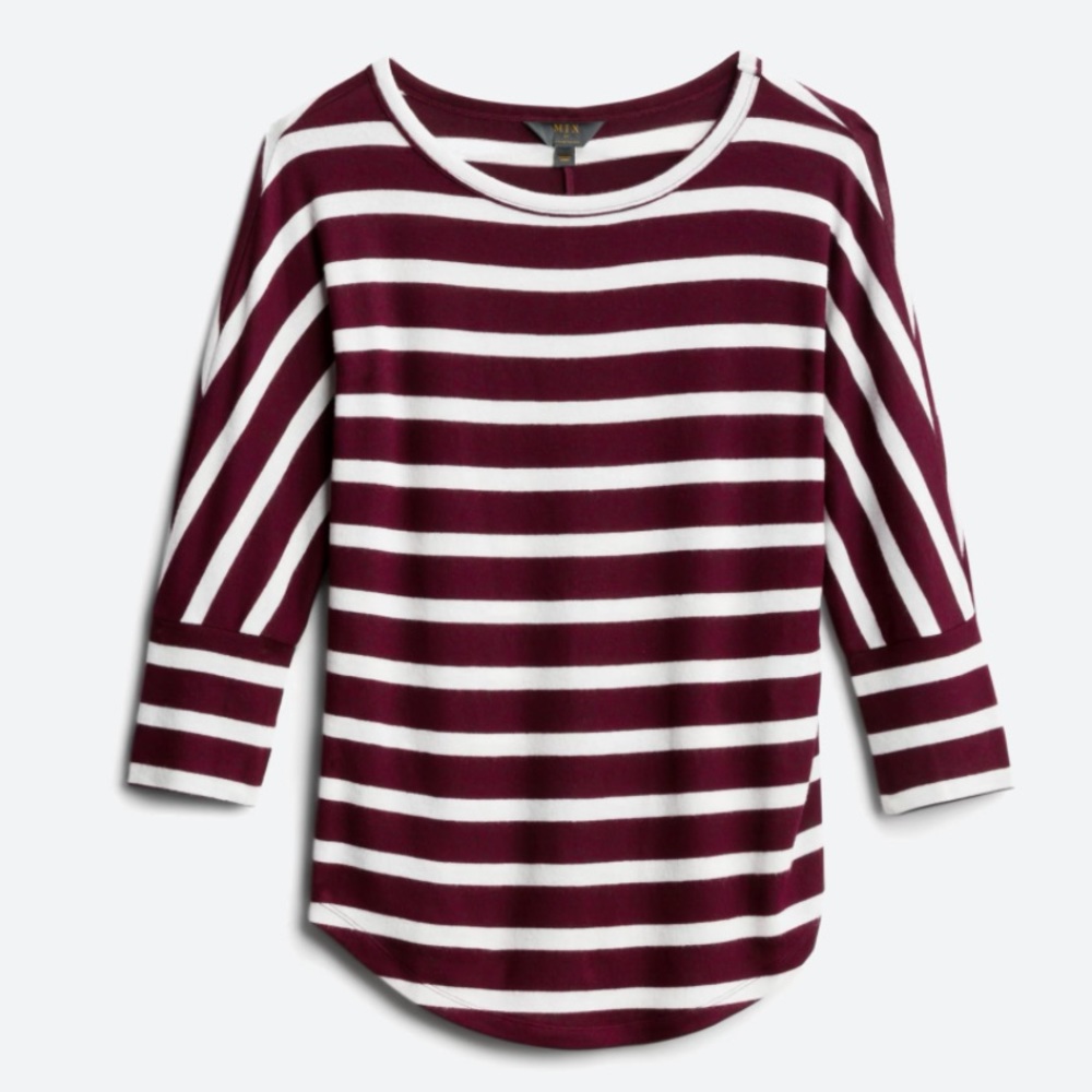 Corinna Brushed Dolmen Knit Top, Mix by 41 Hawthorn, from Stitch Fix, Size Large